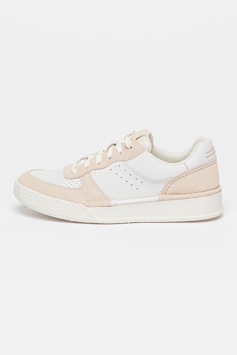 

Спортивные туфли Craftcup Court из кожи и замши Clarks, бежевый