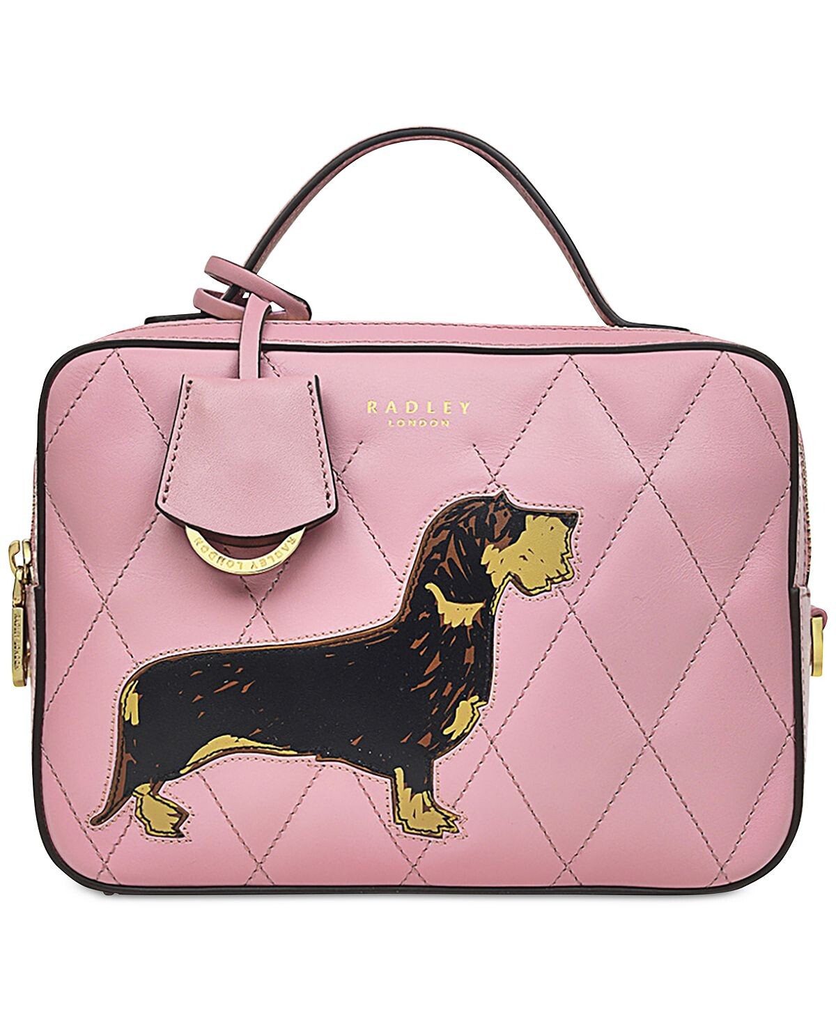 

Маленькая кожаная сумка через плечо Radley and Friends Radley London, розовый