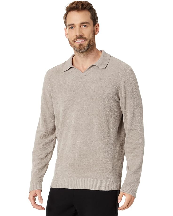 

Свитер Barefoot Dreams CozyChic Ultra Lite Ribbed Collar Pullover, цвет Beach Rock