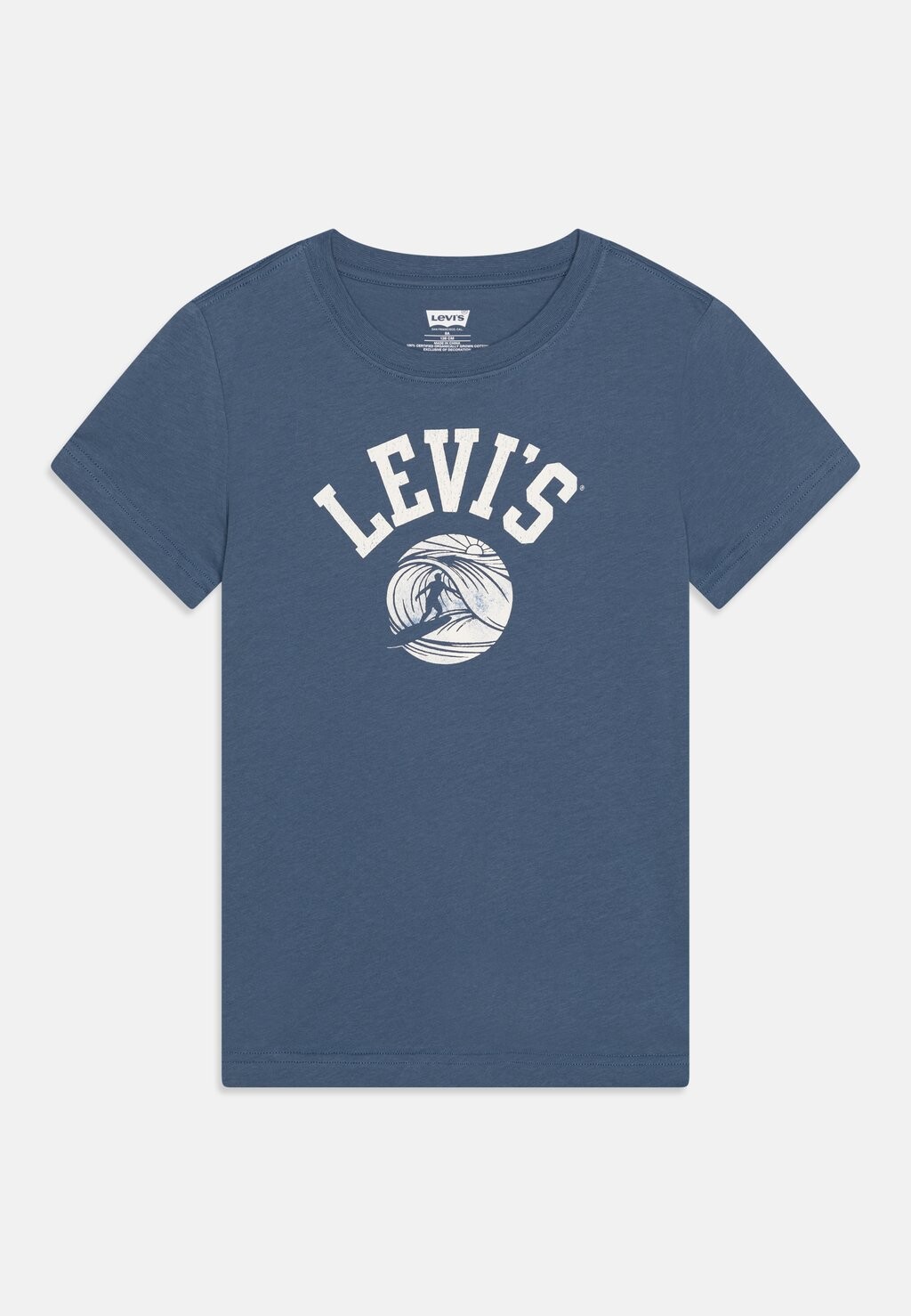 

Футболка с принтом SURFS UP TEE Levi's, цвет coronet blue