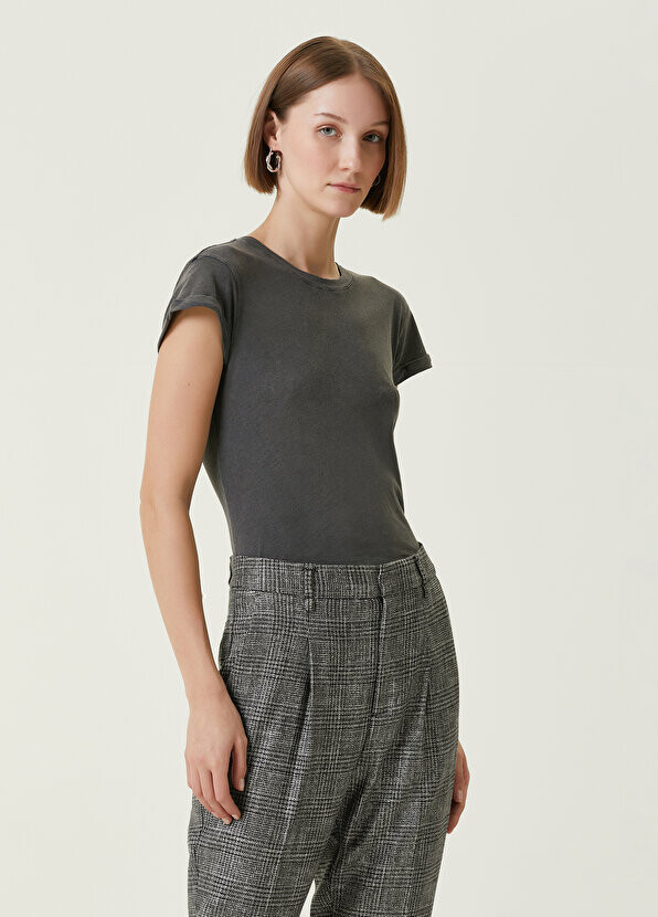 

Антрацитовая футболка AllSaints, Черный, Антрацитовая футболка AllSaints