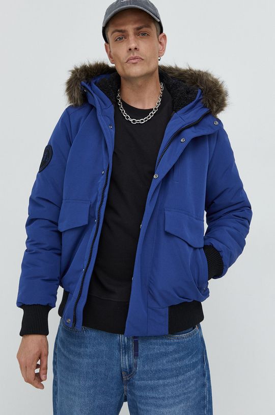 Супердрай куртка Superdry, синий куртка superdry размер s хаки