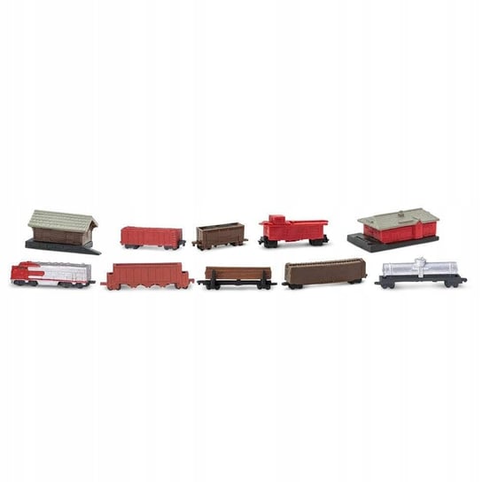 Набор маленьких фигурок «Поезда» Safari Ltd —