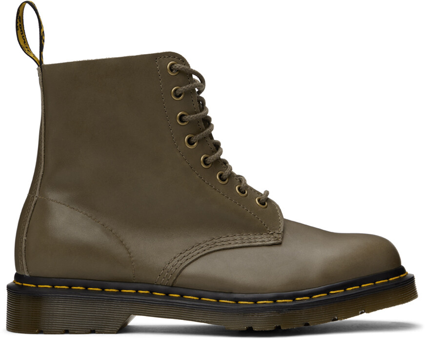 

Хаки 1460 Ботинки Pascal Dr. Martens