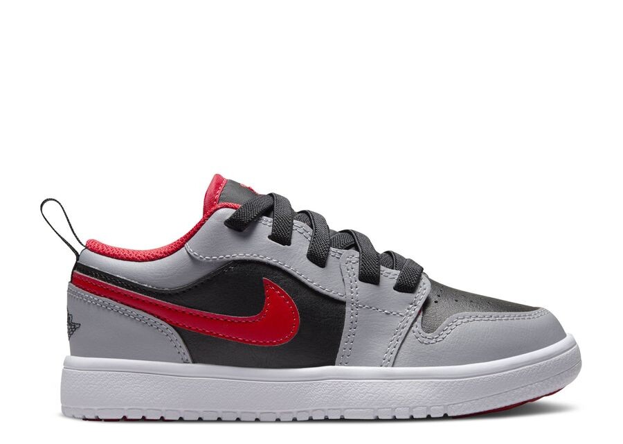 

Кроссовки Air Jordan Jordan 1 Low Alt Ps 'Cement Fire Red', серый