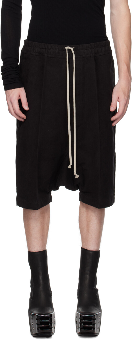 

Черные шорты Rick Owens Ricks Pods