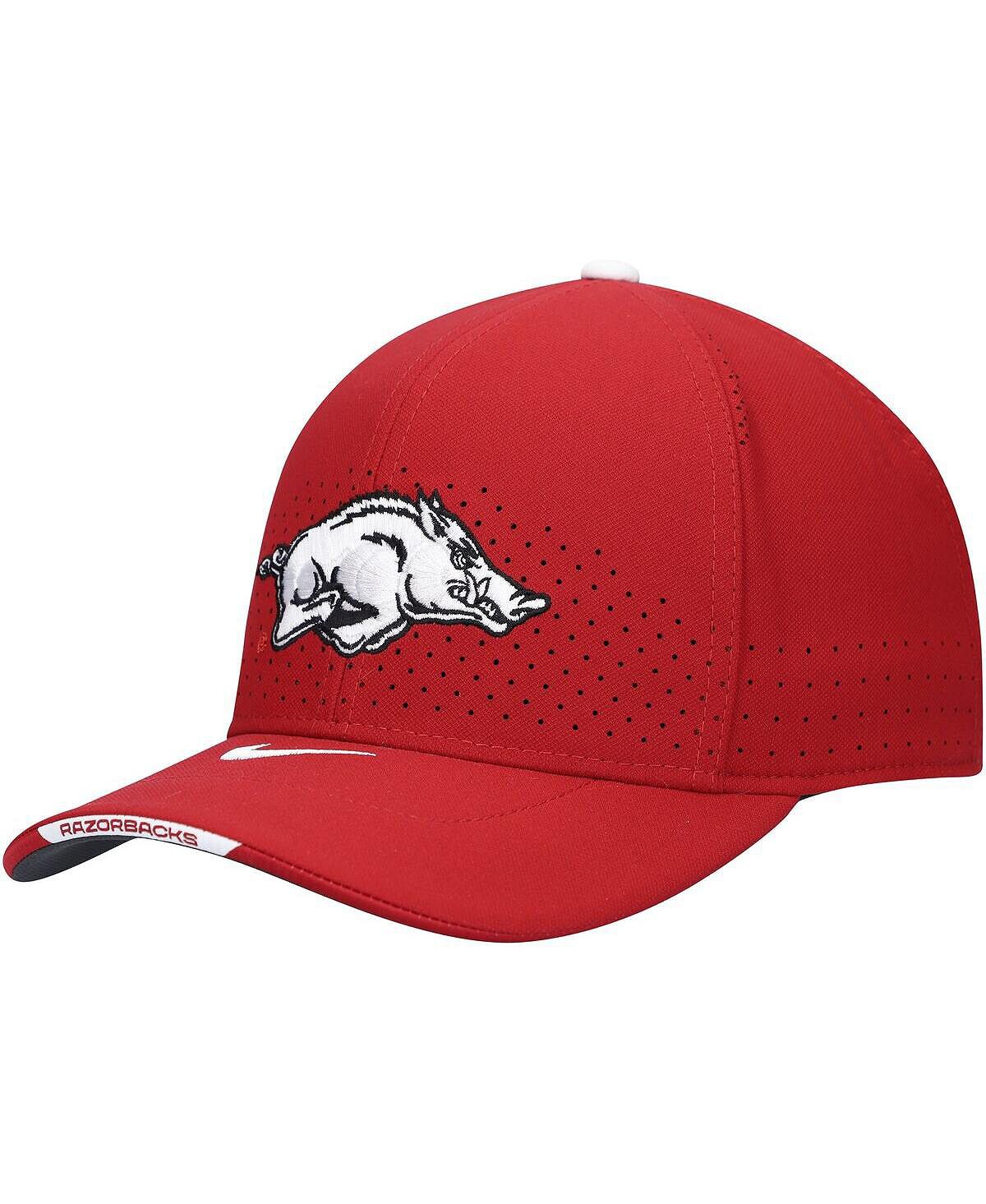 

Мужская кепка Cardinal Arkansas Razorbacks 2021 Sideline Classic99 Performance Flex. Nike