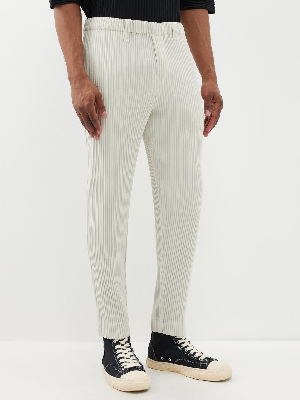 

Брюки со складками Homme Plissé Issey Miyake, бежевый