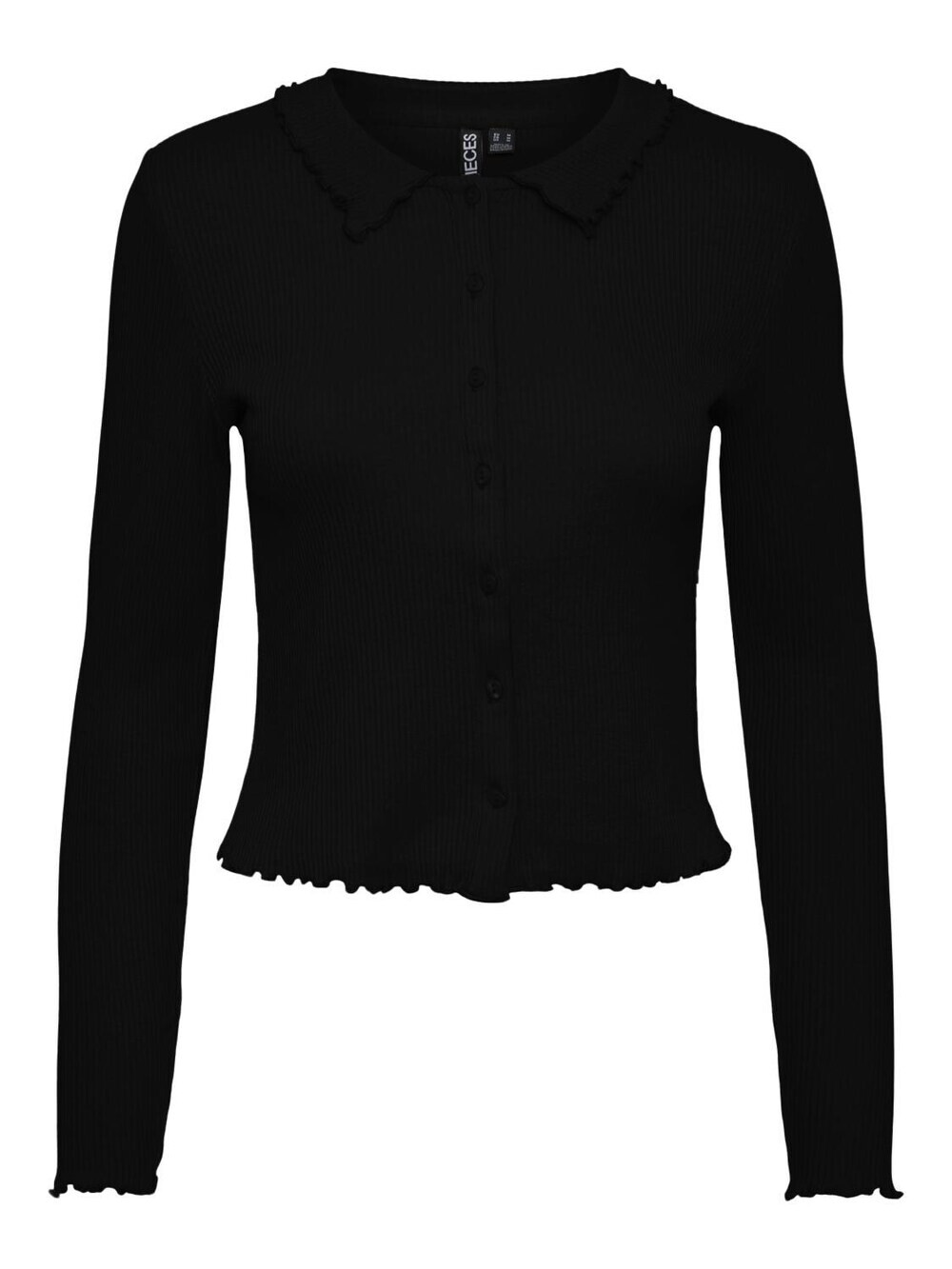 

Вязаный кардиган PIECES TEGAN, черный
