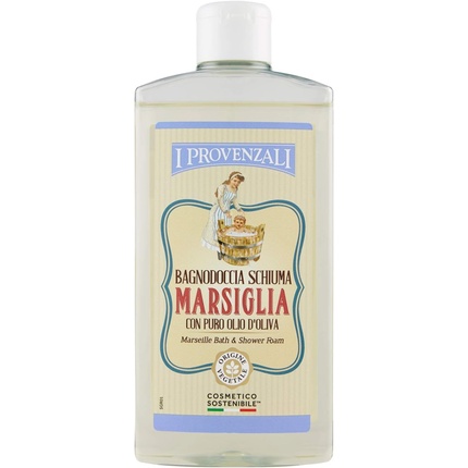 цена Гель для душа Ich Provenzali Marseille с чистым оливковым маслом, бутылка 13,5 унций, 400 мл I Provenzali