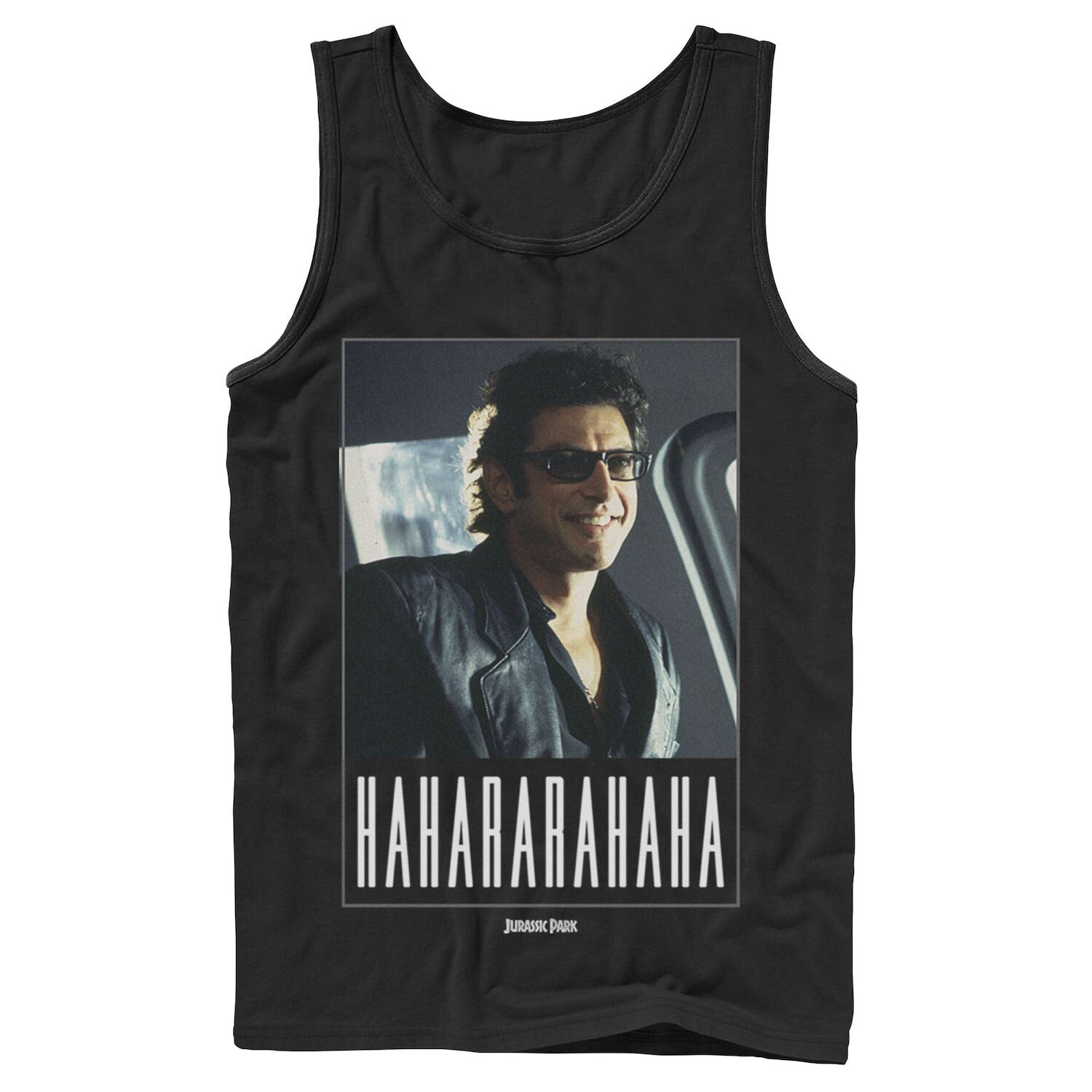 

Мужская майка «Парк Юрского периода» Ian Malcolm Hahararahaha Licensed Character