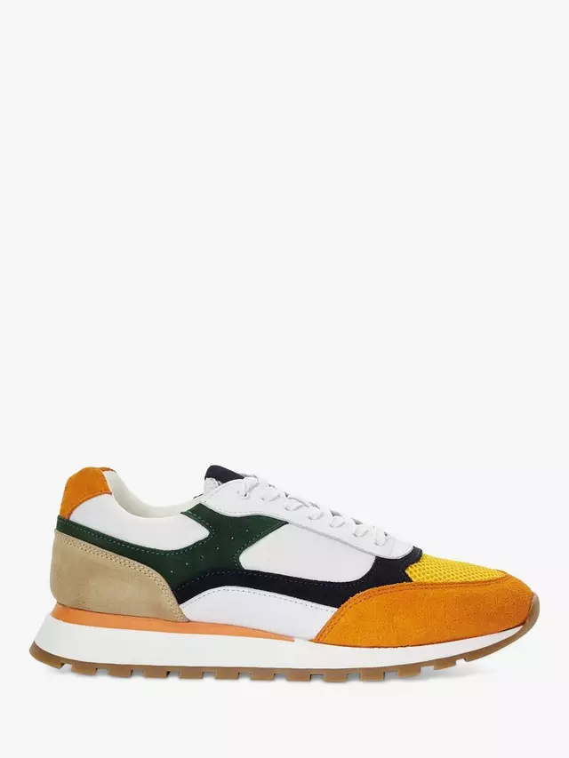 

Кроссовки Dune Tetra Suede, цвет orange/multi