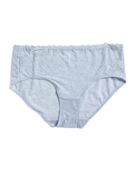 

Кружевное хипстерское нижнее белье Soft Sense Wacoal, цвет Kentucky Blue