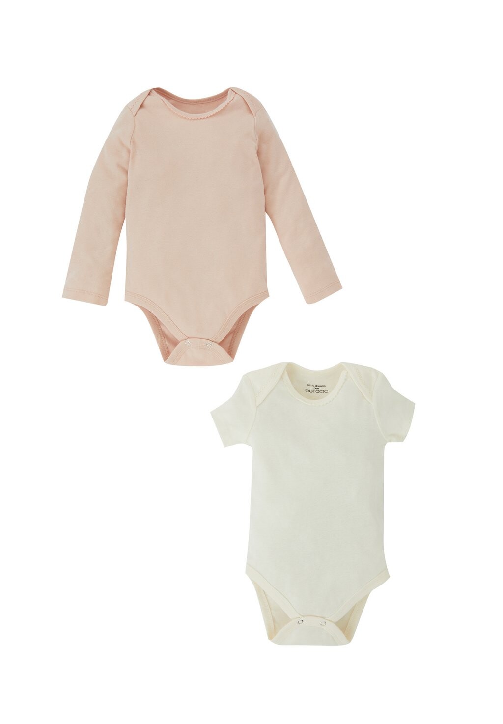 

Боди 2PACK REGULAR FIT DeFacto, цвет ecru