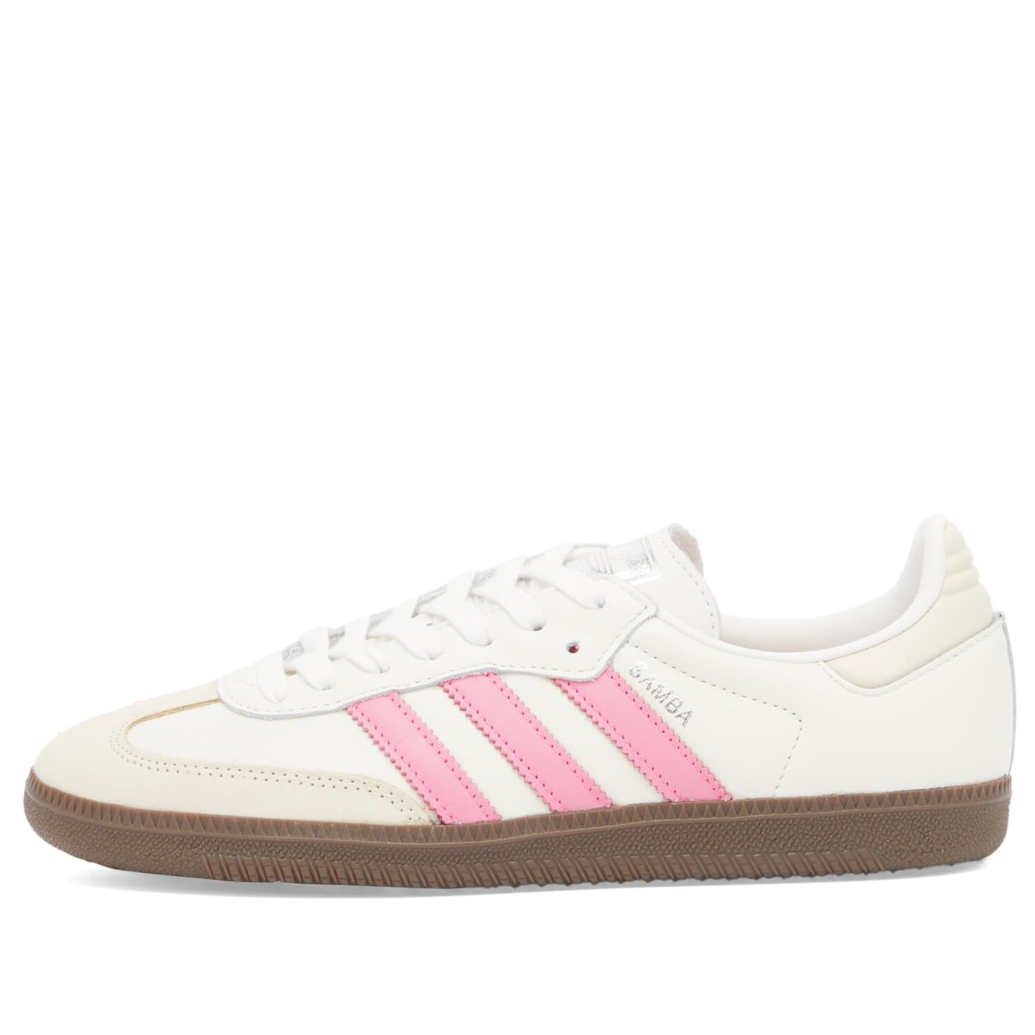 

Кроссовки Adidas Samba Og W, цвет Cloud White, Lucid Pink & Wonder White