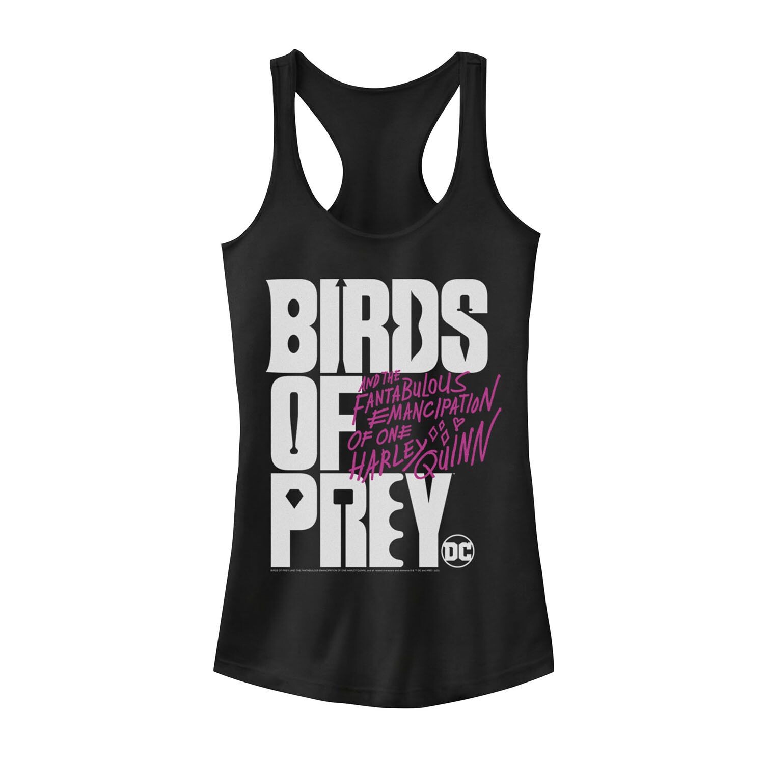 

Майка с текстовым логотипом для юниоров Birds Of Prey Licensed Character