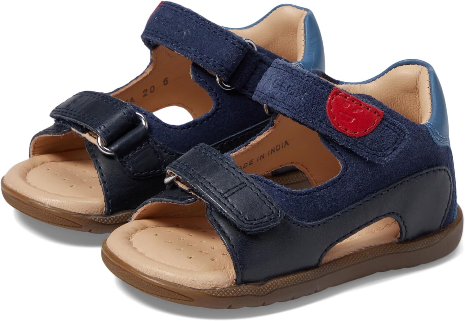 

Сандалии Geox Kids Sandals Lupidoo 4, цвет Navy/Light Blue