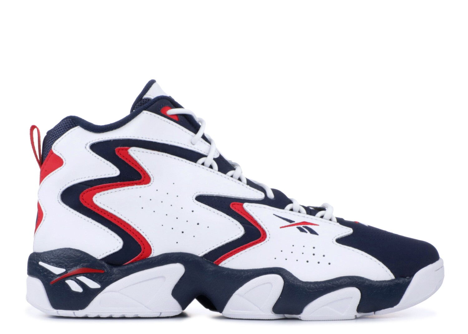 

Кроссовки Reebok Mobius Og 'White Collegiate Navy Red', синий