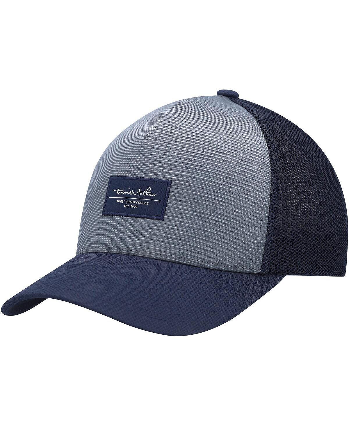 

Мужская бейсболка This Is The Life Trucker серо-хизерового цвета Travis Mathew