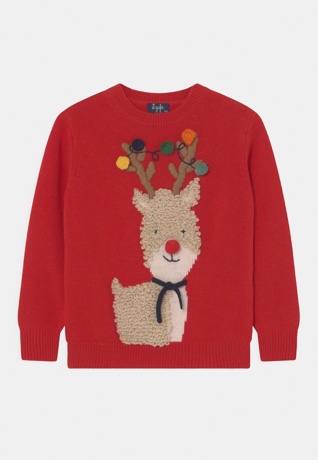 

Свитер Xmas Unisex Il Gufo, цвет berry