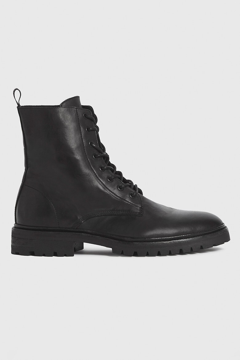 

Кожаные ботинки Allsaints, черный