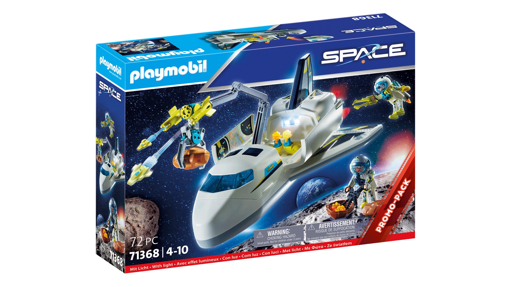 Космос космический шаттл на задании Playmobil