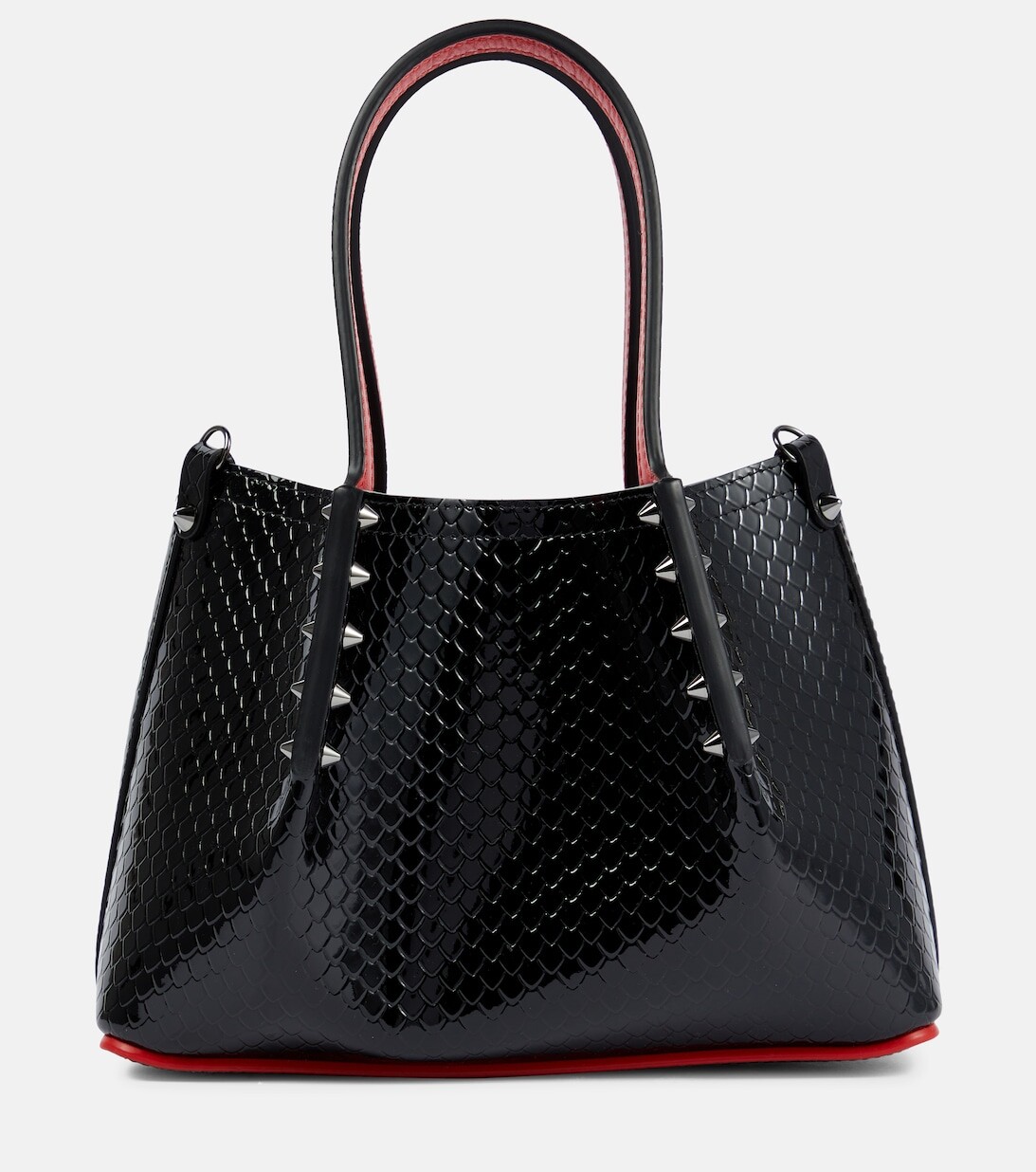 

Сумка-тоут Cabarock Mini из кожи Christian Louboutin, черный