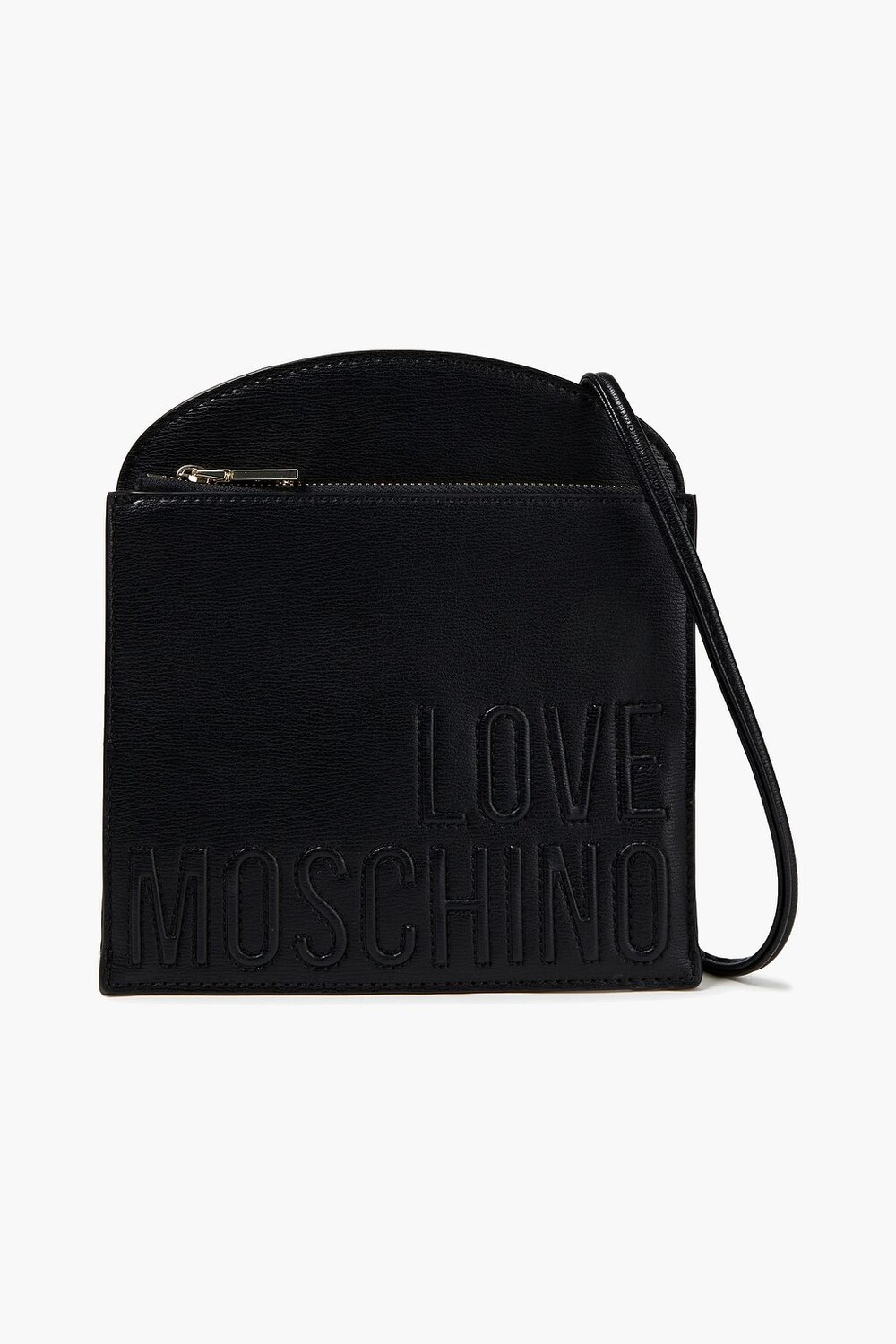 

Сумка на плечо из искусственной кожи с тисненым логотипом LOVE MOSCHINO, черный