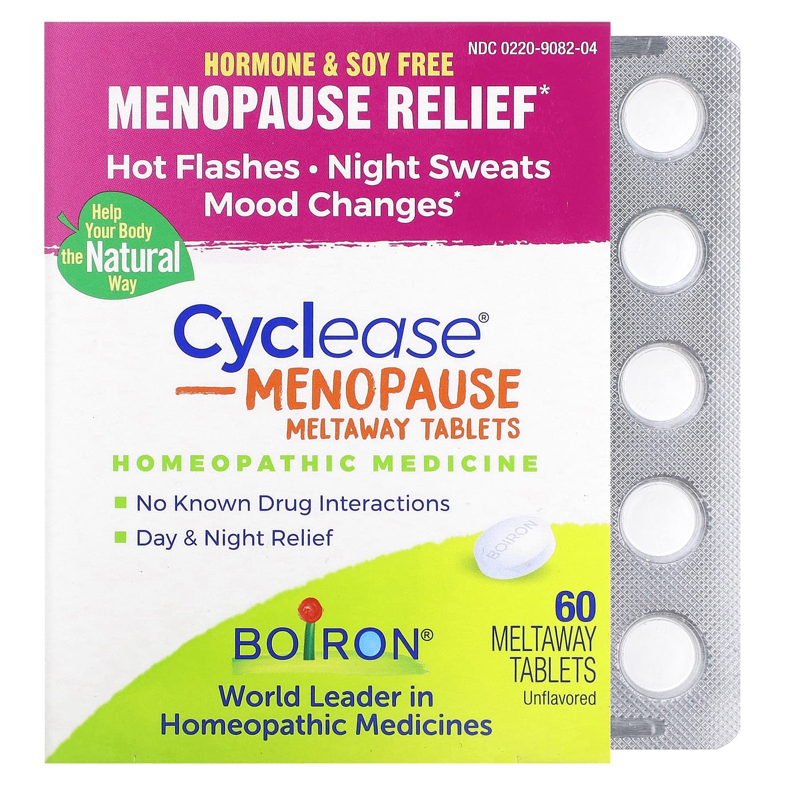 Boiron Cyclease Menopause Без вкуса 60 таблеток таблетки meltaway boiron cyclease menopause 60 таблеток