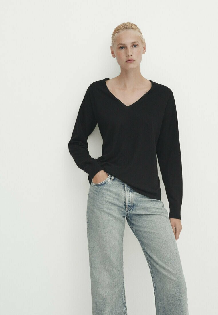 

Джемпер Massimo Dutti, черный