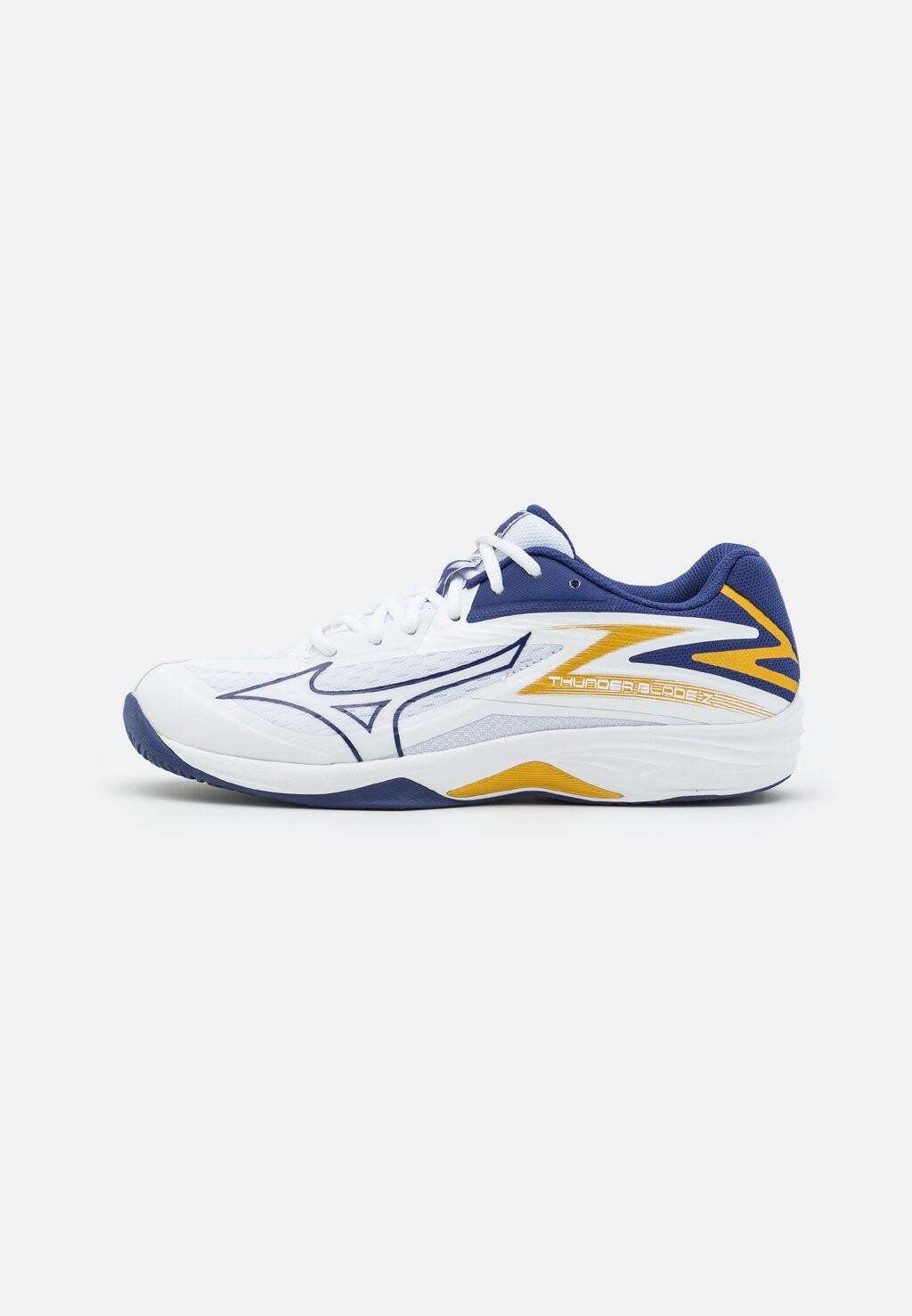 

Волейбольная обувь THUNDER BLADE Z Mizuno, белый/синий/золотой