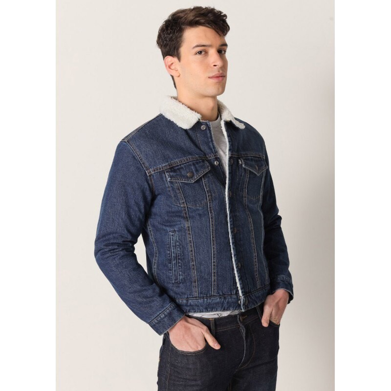 

Куртка Six Valves Denim, синий