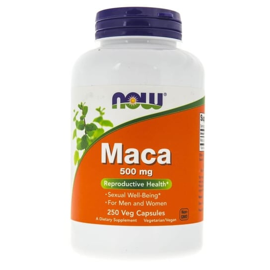 Биологически активная добавка Мака 500 мг Now Foods, 250 капсул