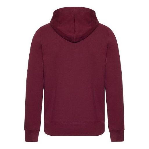 Куртка Men's Burberry Fleece Lined hooded casual Jacket Purple Red, фиолетовый
