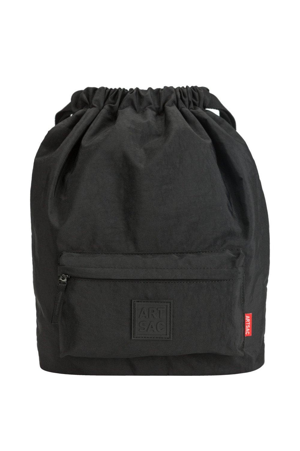 Рюкзак Tilley на шнурке Artsac, черный повседневный сетчатый рюкзак на шнурке черный