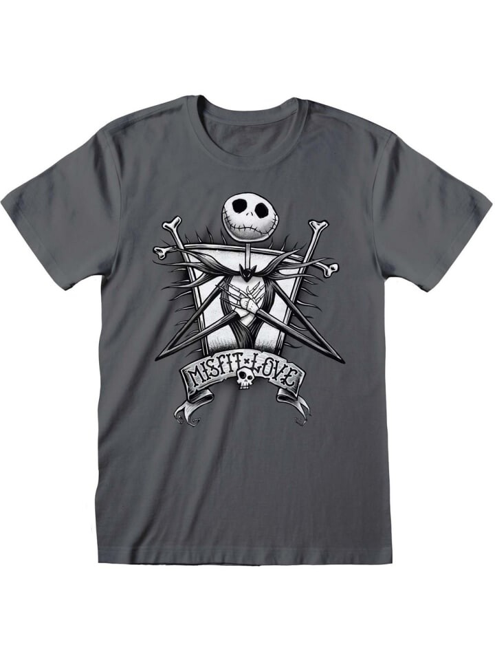 

Футболка Nightmare Before Christmas, серый
