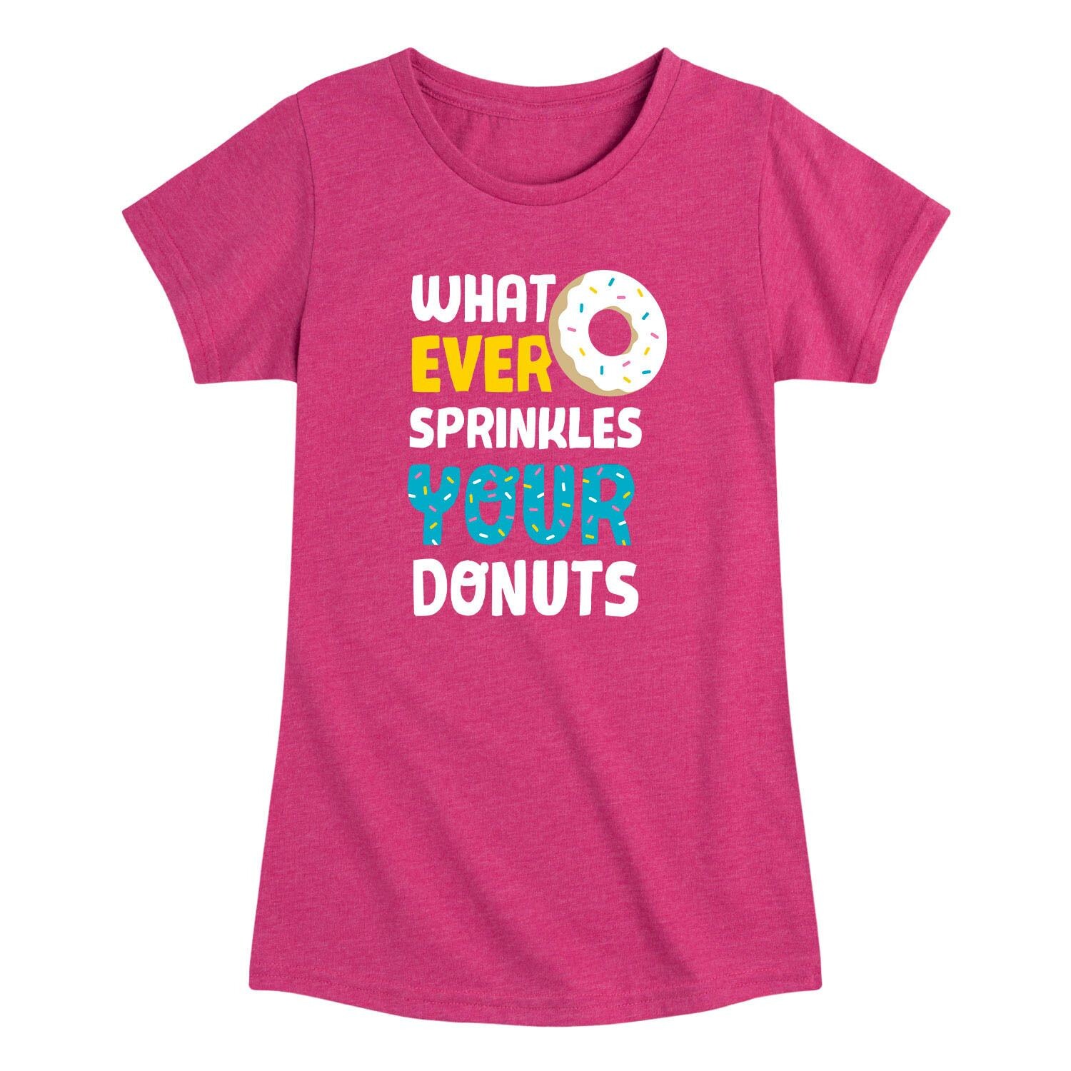 

Футболка с рисунком Sprinkle Donuts для девочек 7–16 лет Licensed Character