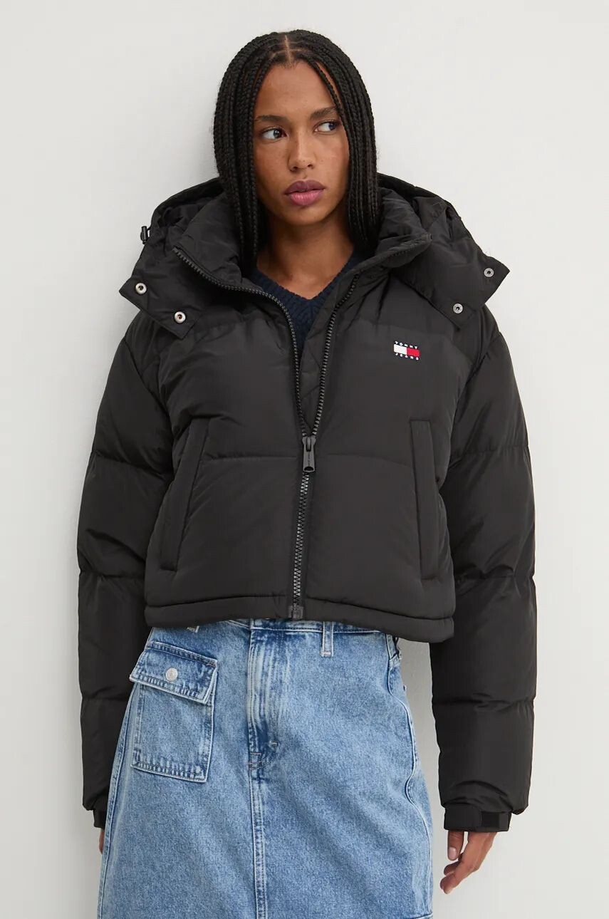 

Пуховик Tommy Jeans, черный