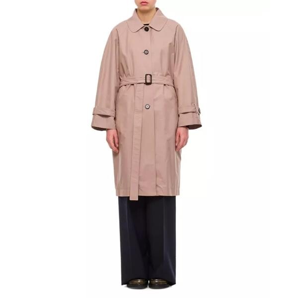 

Пальто ftrench single breasted coat Max Mara, розовый