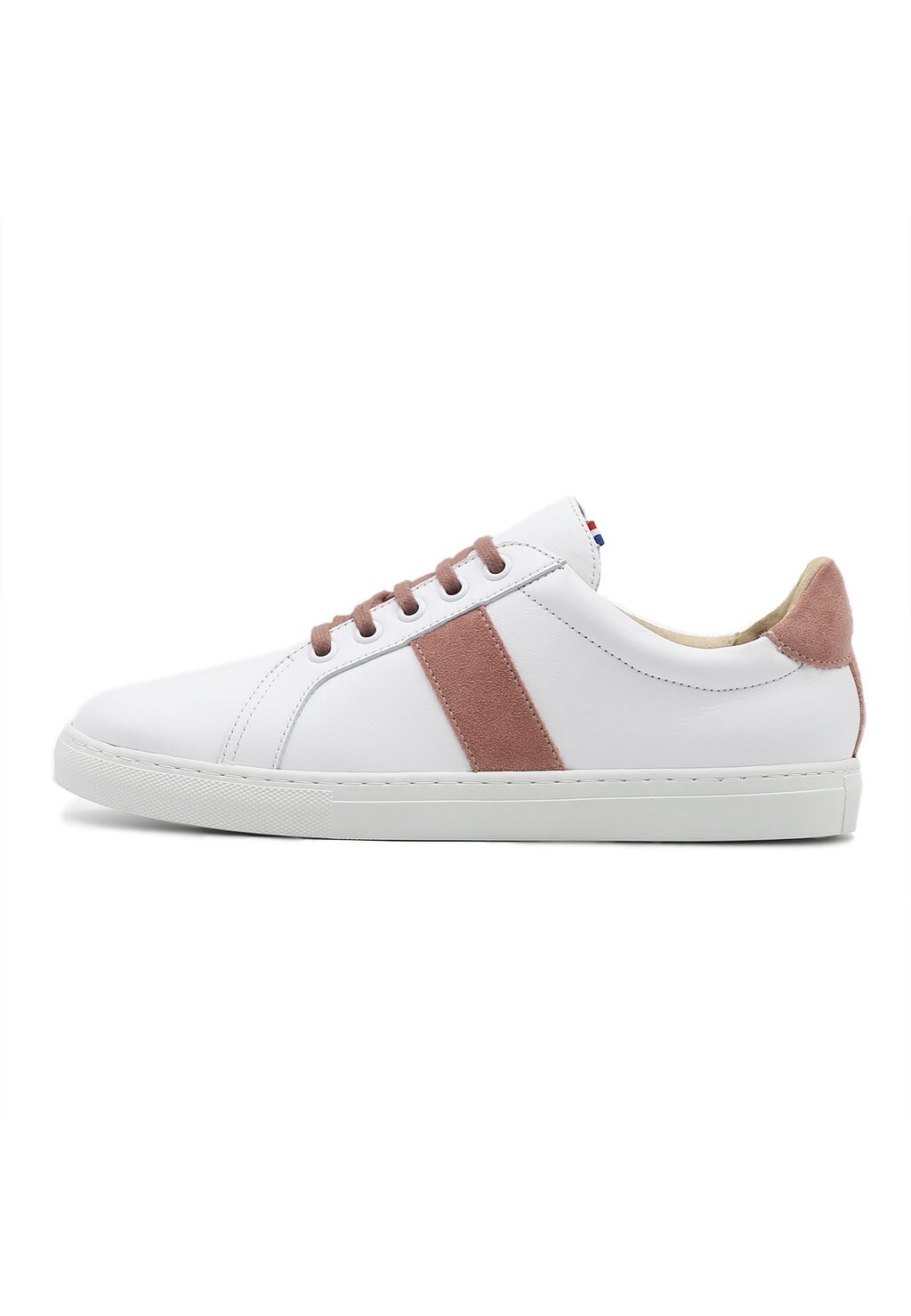 

Кроссовки низкие MADE IN FRANCE Jules & Jenn, цвет blanc rose