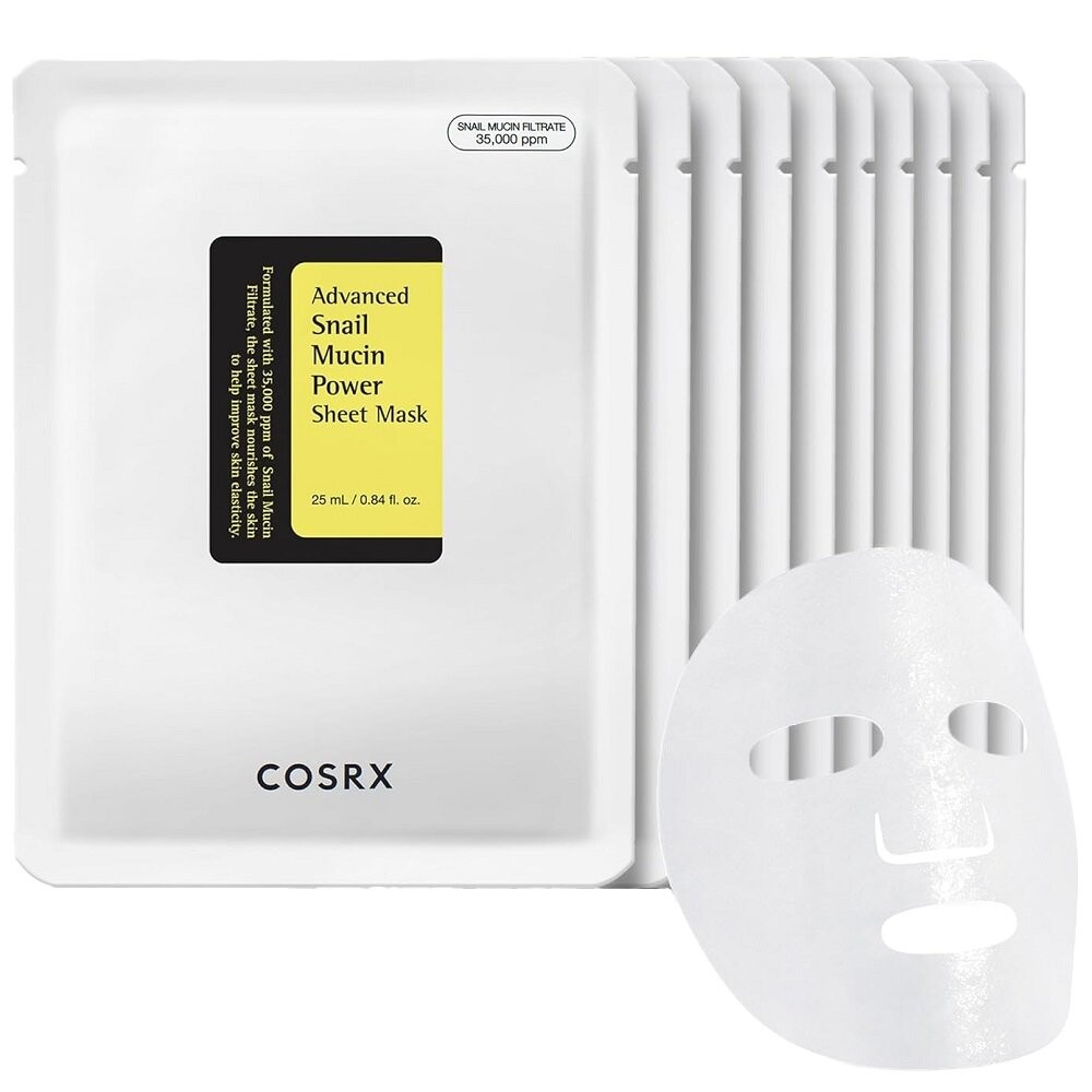 

CosRx, Тканевая маска Advanced Snail Mucin Power, 10 шт