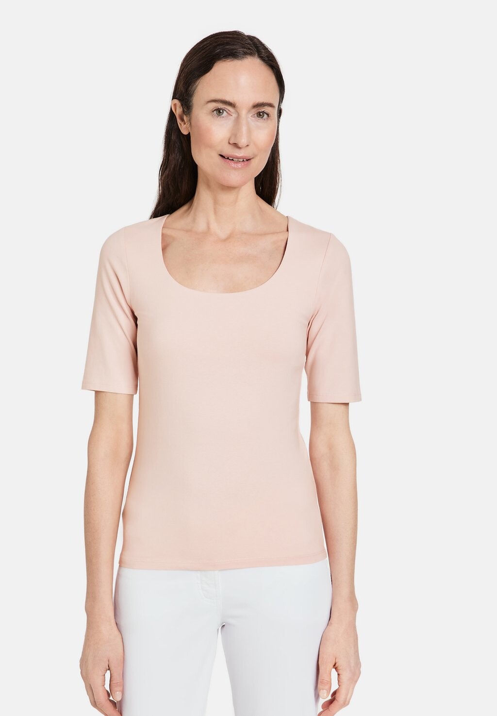 

Базовая футболка KURZARM OBERTEIL MIT WEITEM AUSSCHNITT Gerry Weber, нюд