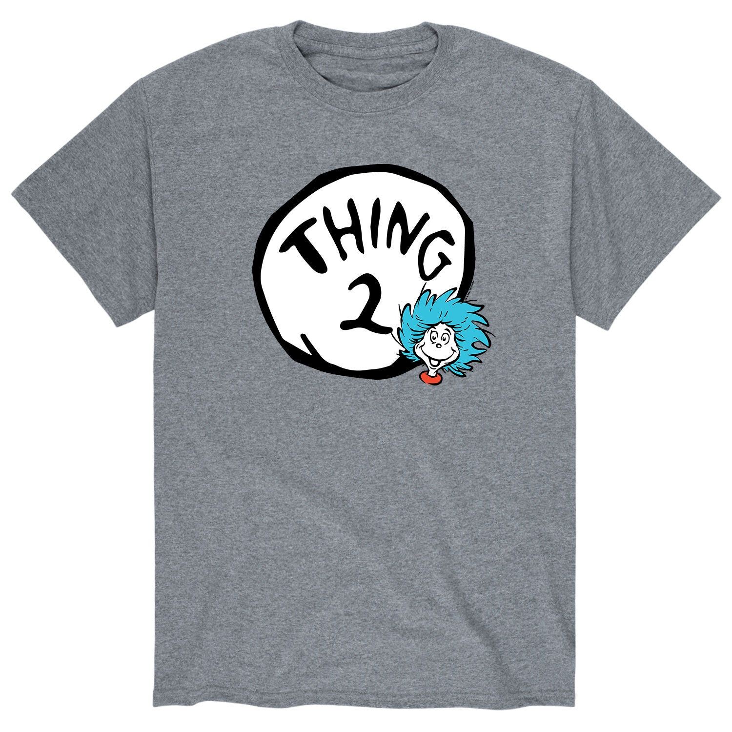 

Мужская футболка Dr. Seuss Thing Two Licensed Character