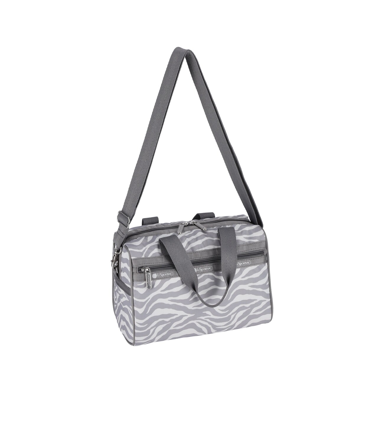 

Маленькая сумка на каждый день LeSportsac, цвет Alloy Zebra Print
