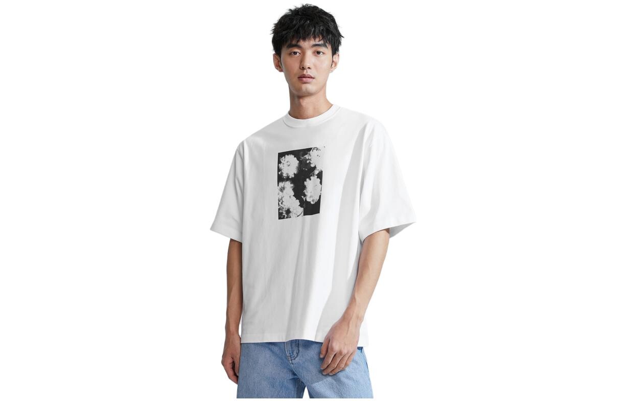 

Футболка мужская Moonlight White - YAA Calvin Klein, белый