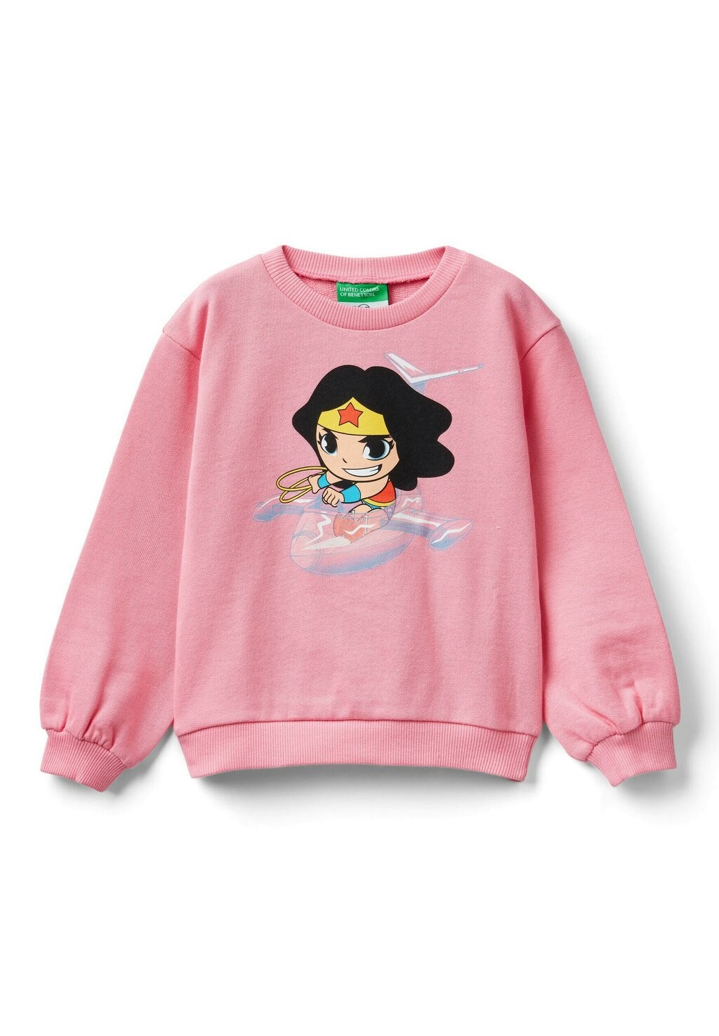 

Толстовка Dc Comics United Colors of Benetton, розовый