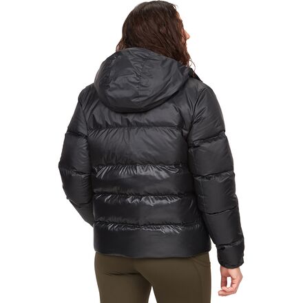 цена Куртка-пуховик Guides с капюшоном женская Marmot, черный