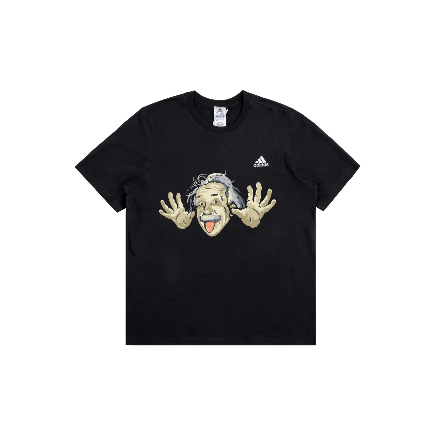 

Футболка унисекс черная Adidas, черный