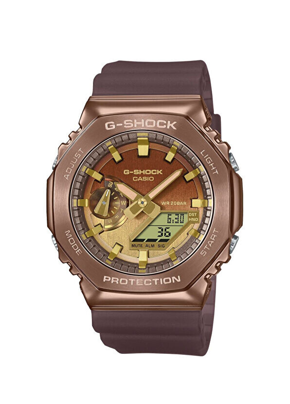 

Мужские наручные часы Gm-2100Cl-5Adr из пластика розового золота Casio, мультиколор