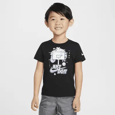 

Футболка Nike Toddler Palm Tree Hoop JDI T-Shirt, черный